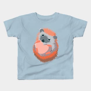 Hedgehog Love Kids T-Shirt